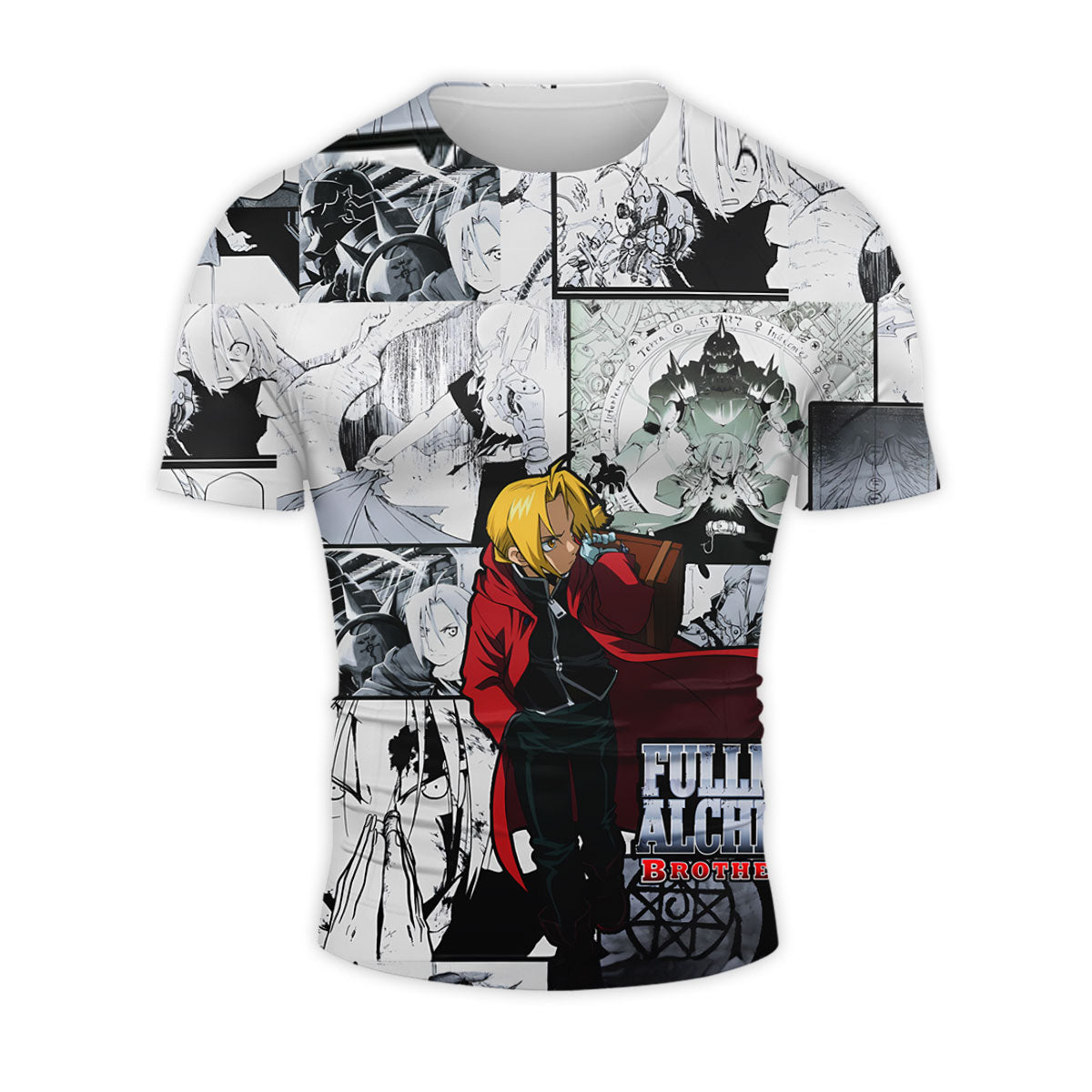 Fullmetal Alchemist Edward Elric Crimson Cloak Anime Apparel
