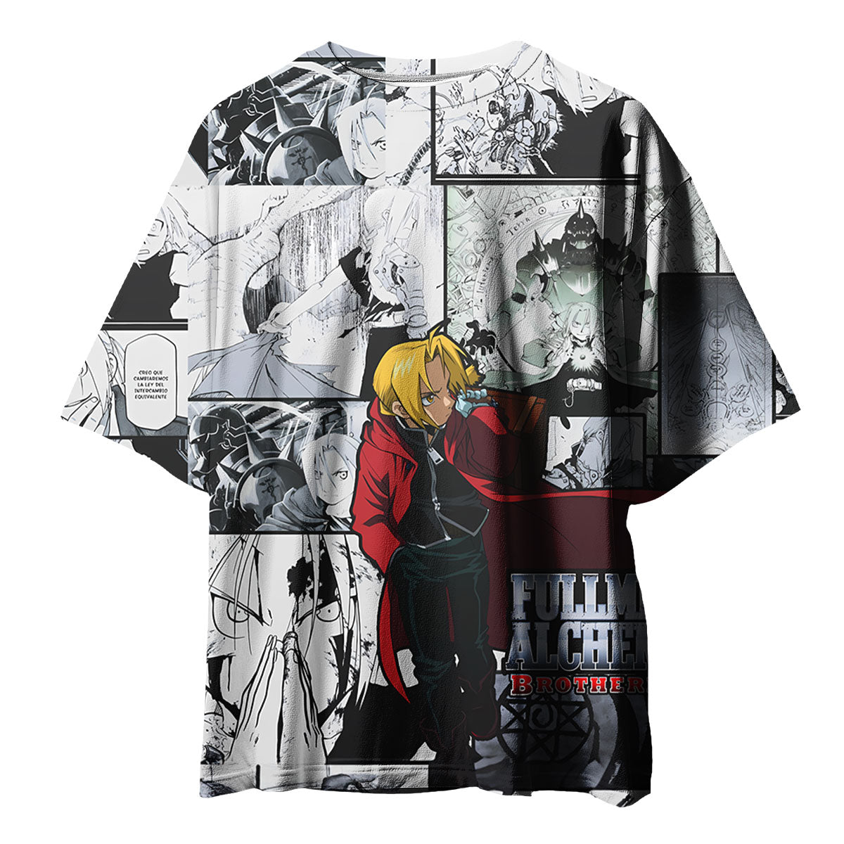 Fullmetal Alchemist Edward Elric Crimson Cloak Anime Apparel
