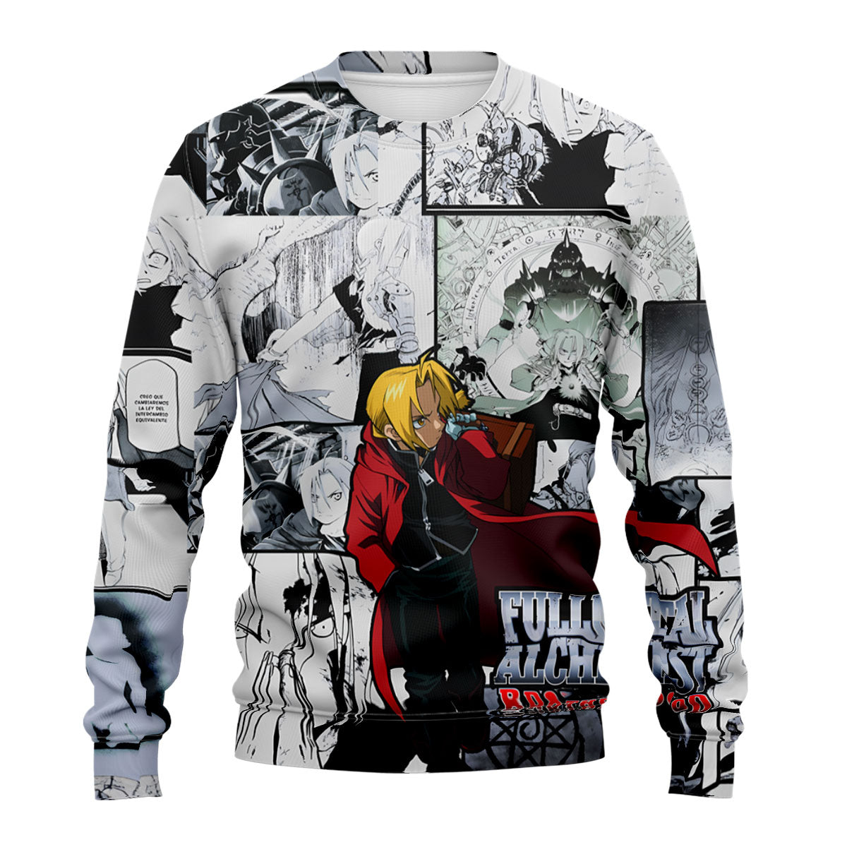 Fullmetal Alchemist Edward Elric Crimson Cloak Anime Apparel