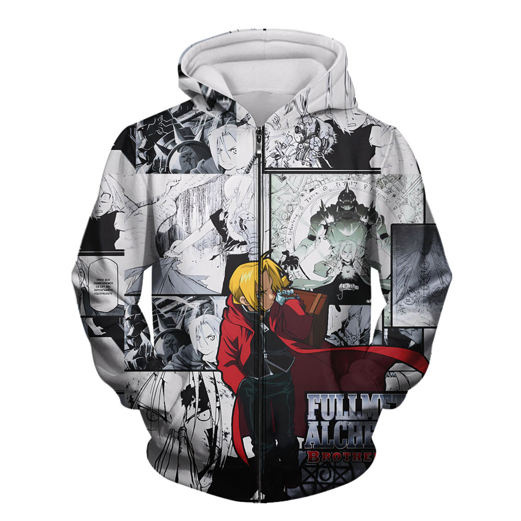 Fullmetal Alchemist Edward Elric Crimson Cloak Anime Apparel