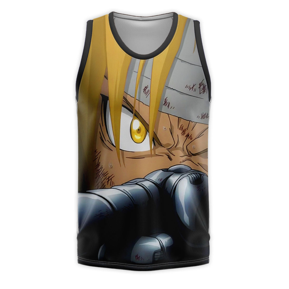 Fullmetal Alchemist Edward Elric Determined Gaze Anime Apparel