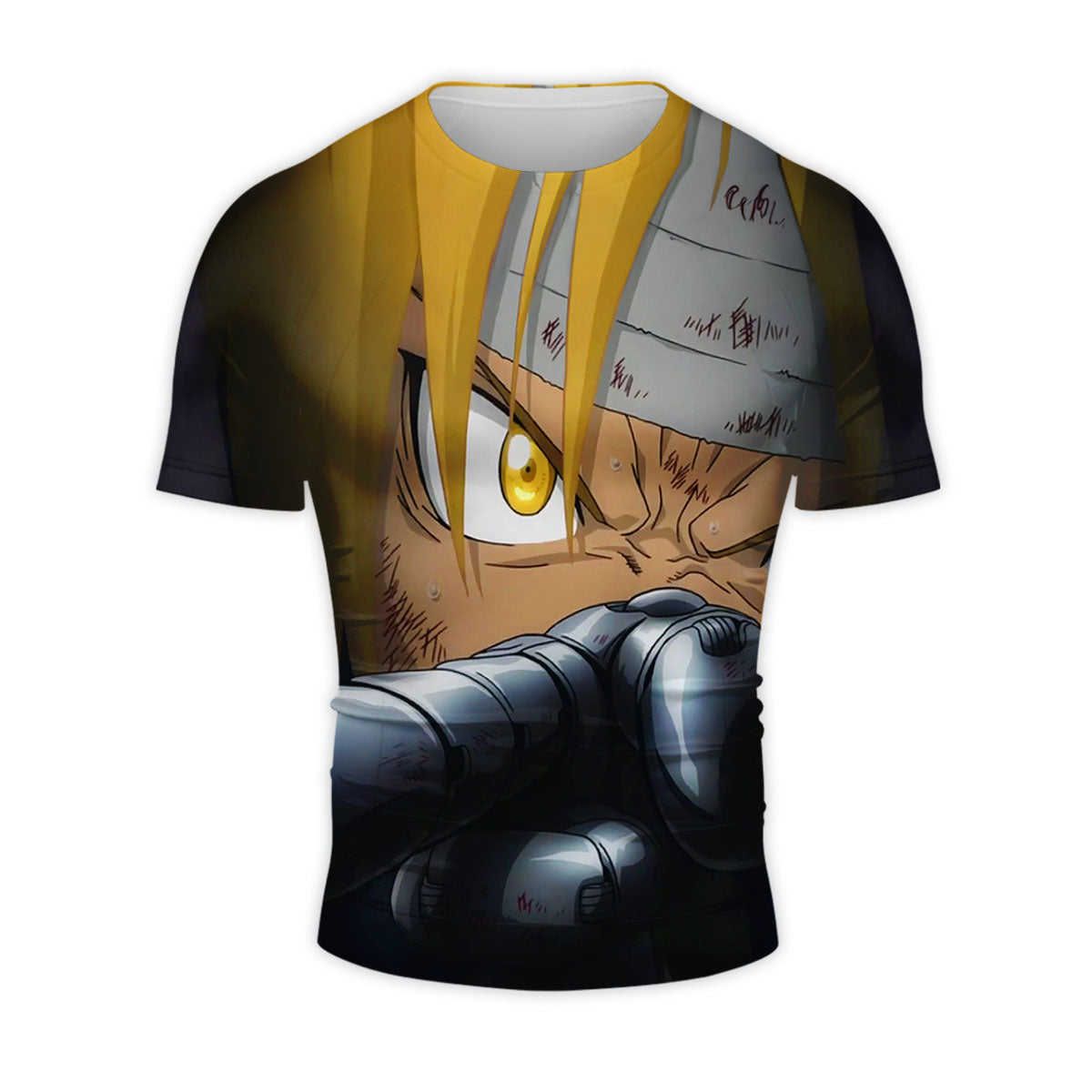 Fullmetal Alchemist Edward Elric Determined Gaze Anime Apparel