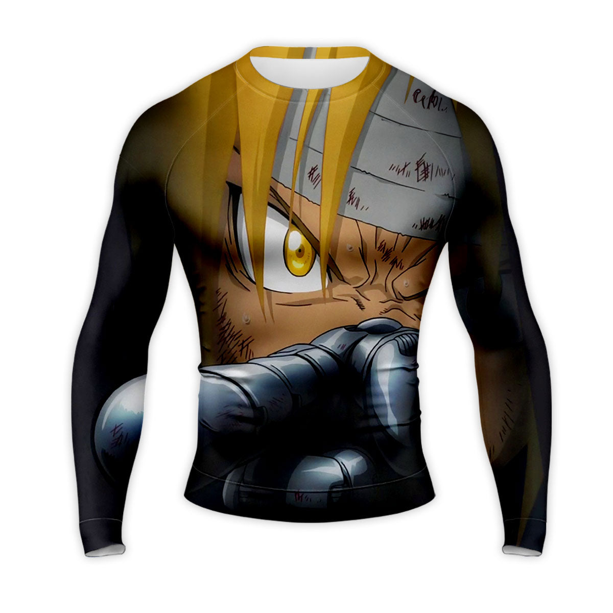 Fullmetal Alchemist Edward Elric Determined Gaze Anime Apparel