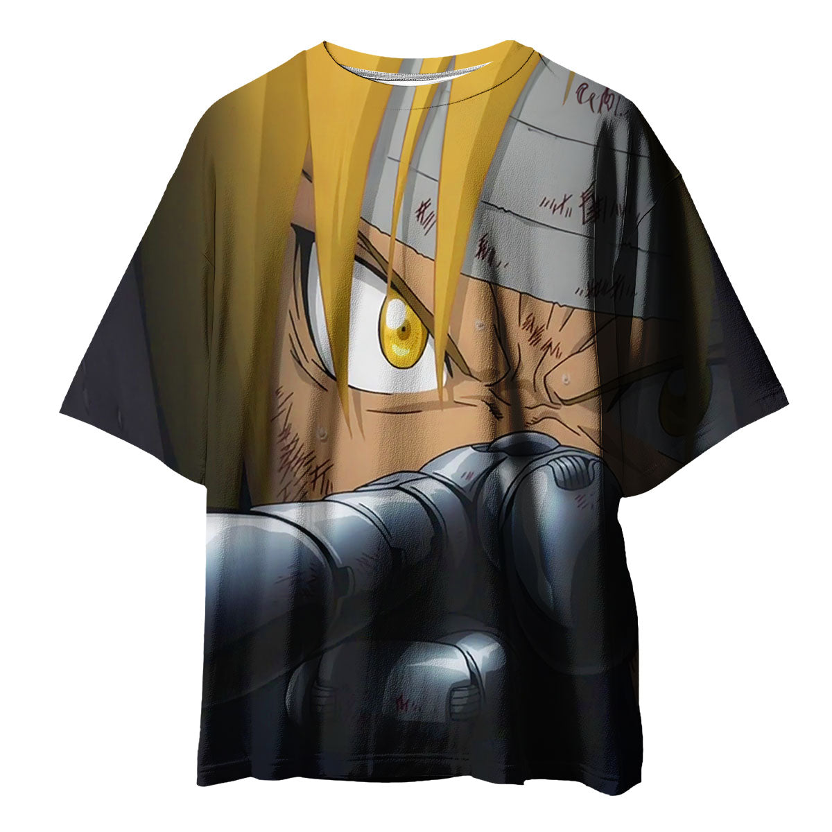 Fullmetal Alchemist Edward Elric Determined Gaze Anime Apparel