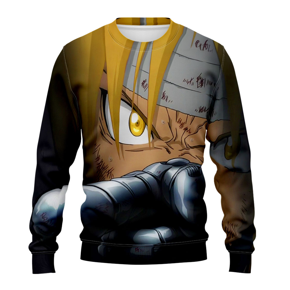 Fullmetal Alchemist Edward Elric Determined Gaze Anime Apparel