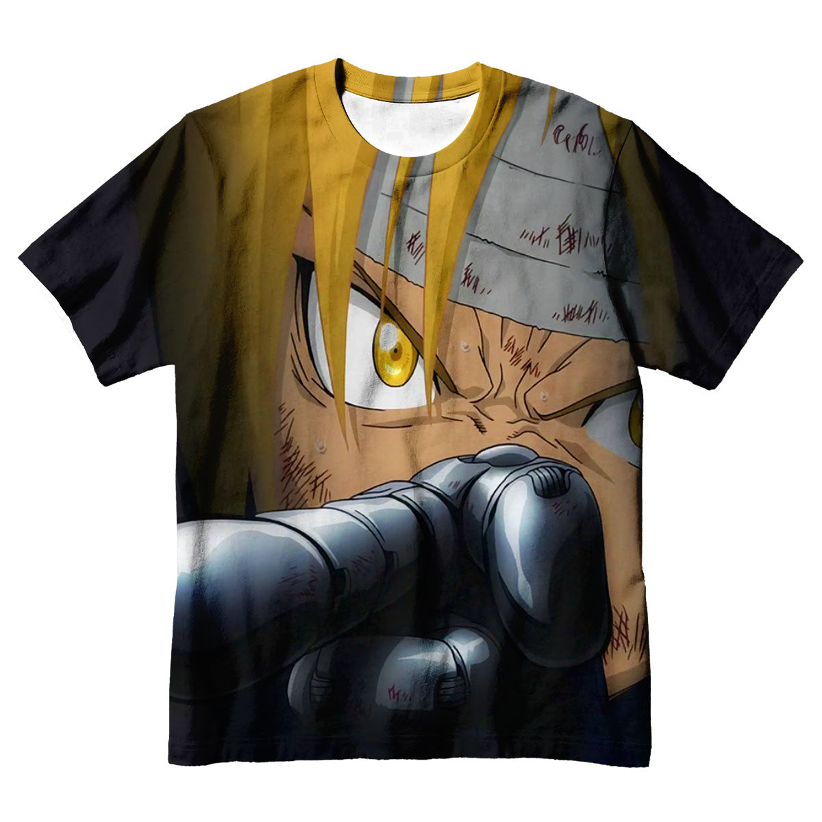 Fullmetal Alchemist Edward Elric Determined Gaze Anime Apparel