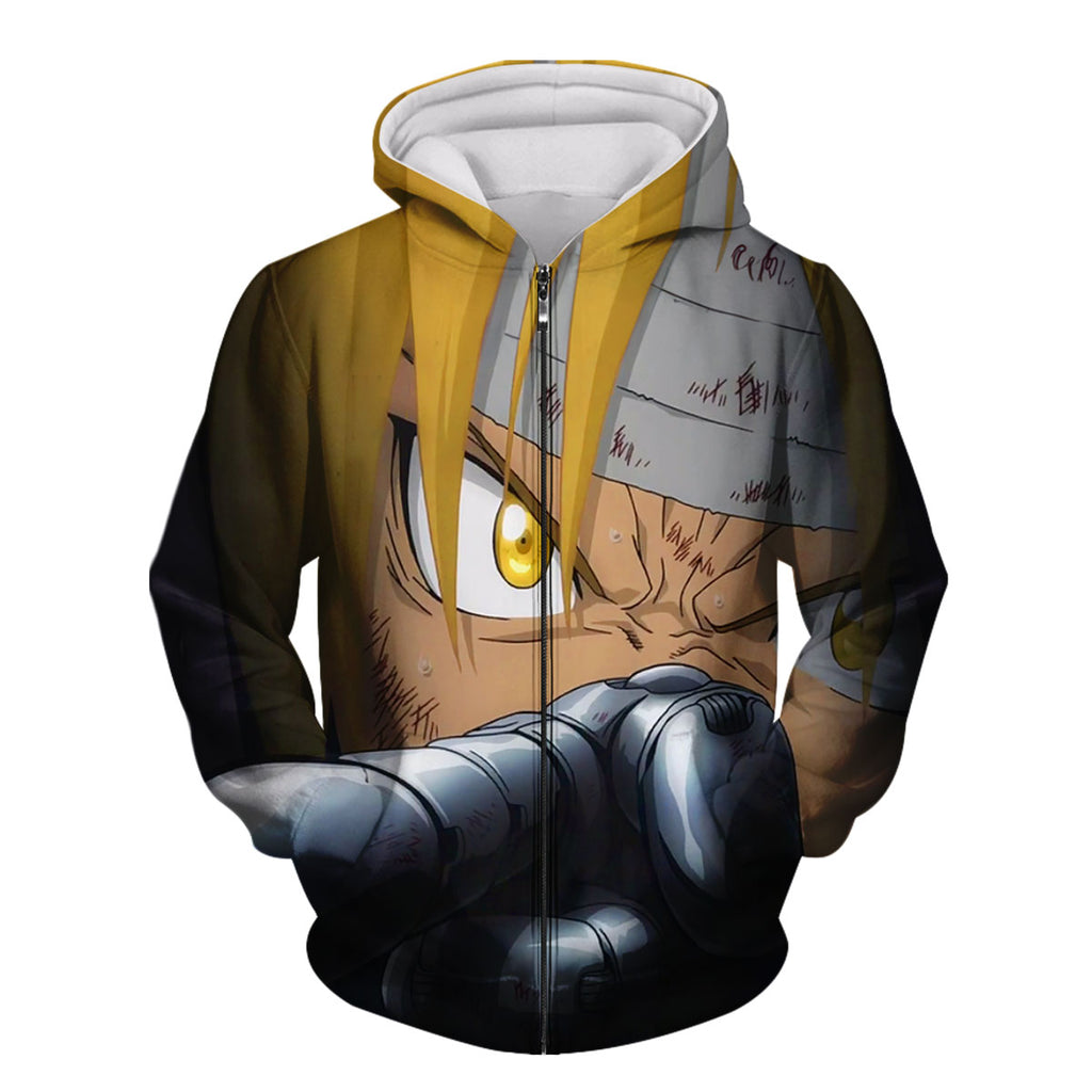 Fullmetal Alchemist Edward Elric Determined Gaze Anime Apparel