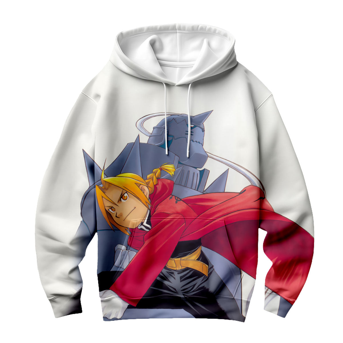 Fullmetal Alchemist Edward Elric Dynamic Pose Anime Apparel