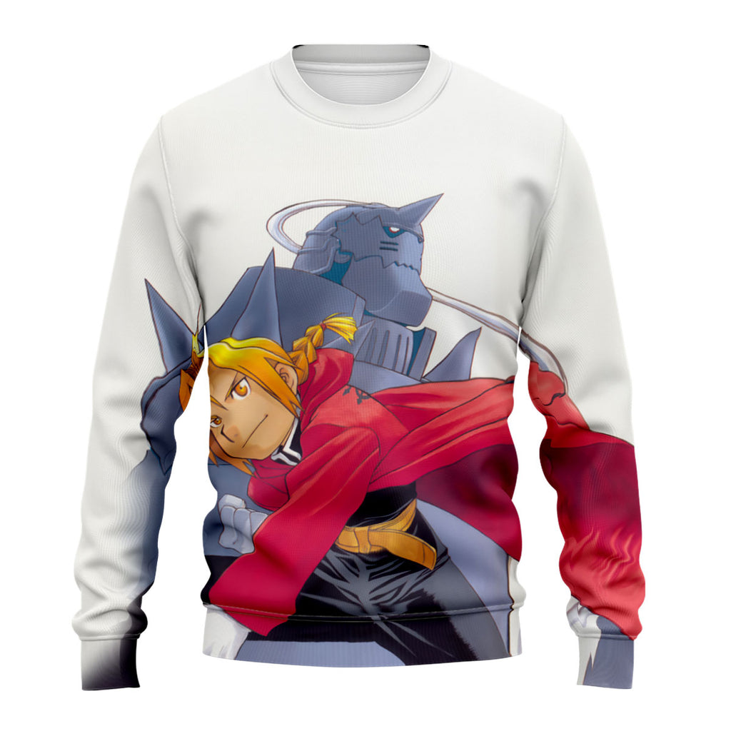 Fullmetal Alchemist Edward Elric Dynamic Pose Anime Apparel