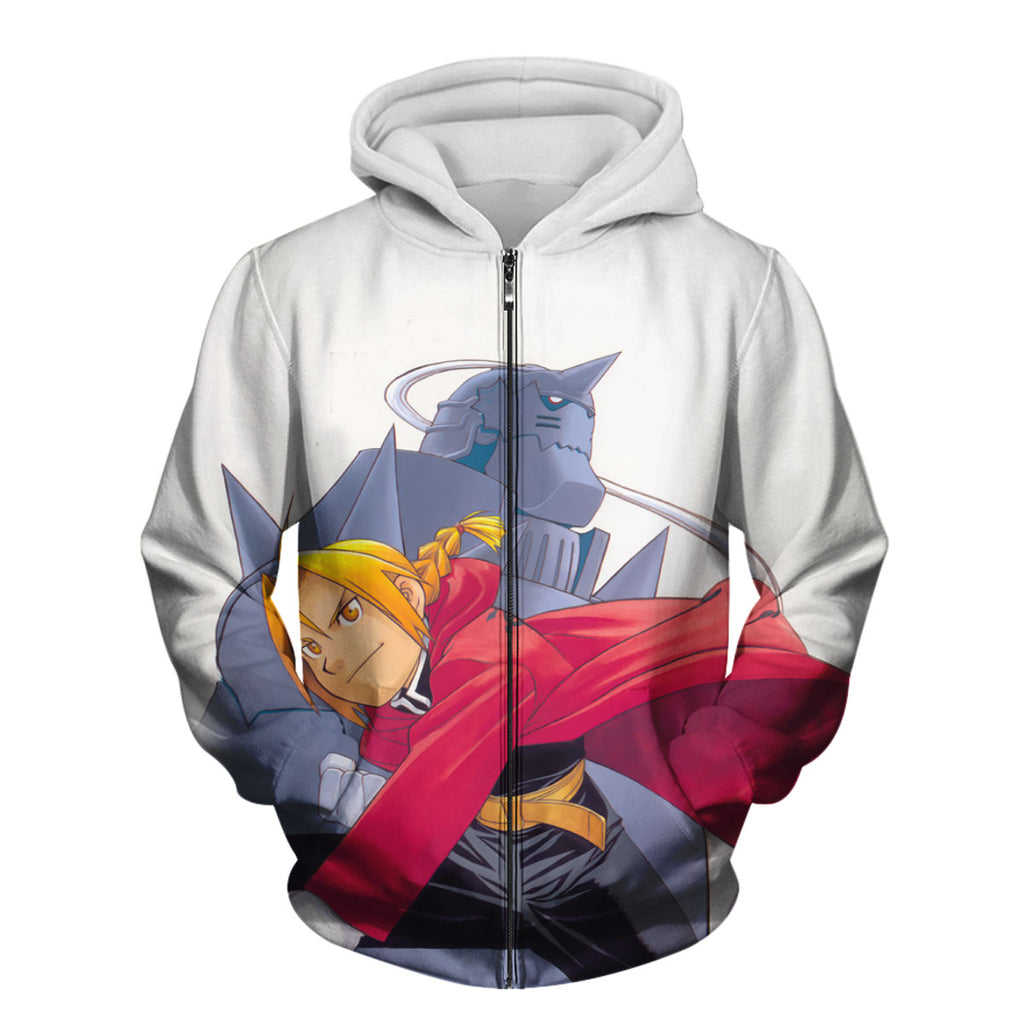 Fullmetal Alchemist Edward Elric Dynamic Pose Anime Apparel