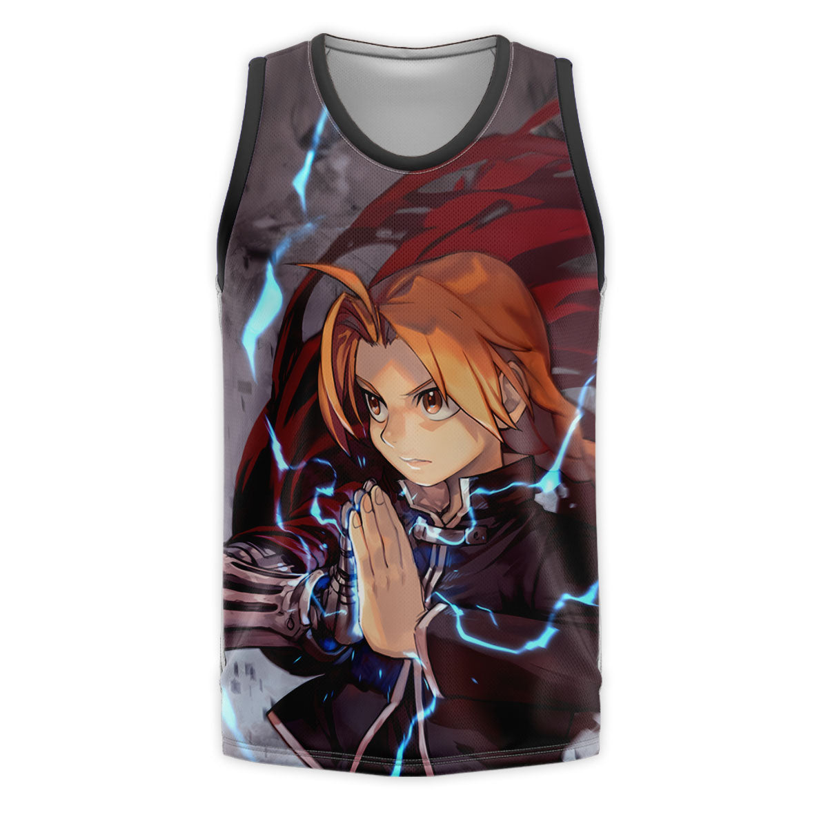 Fullmetal Alchemist Edward Elric Electric Aura Anime Apparel