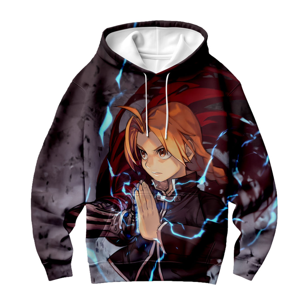 Fullmetal Alchemist Edward Elric Electric Aura Anime Apparel