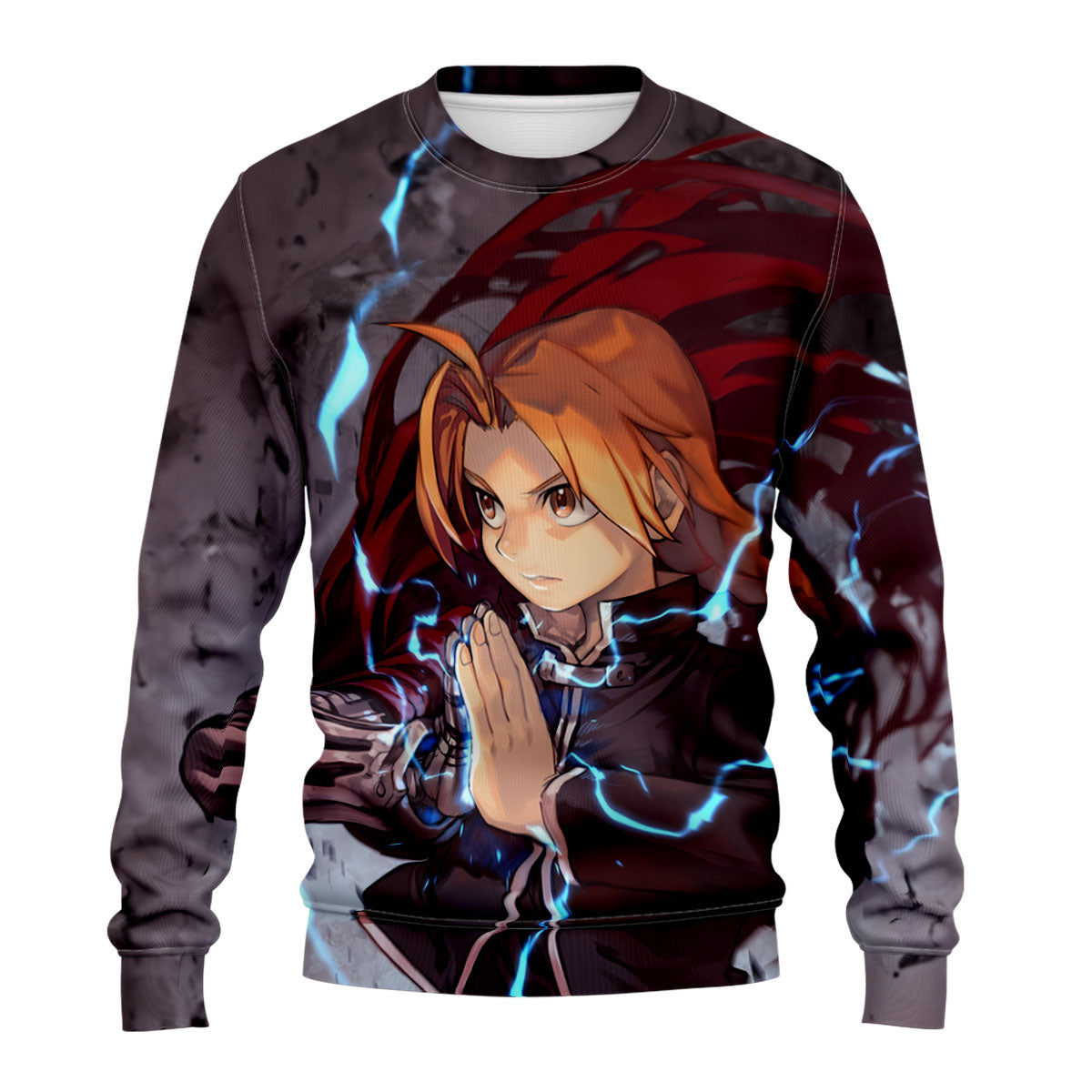 Fullmetal Alchemist Edward Elric Electric Aura Anime Apparel