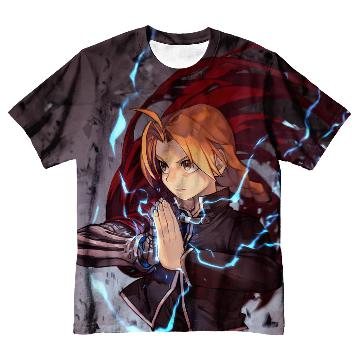 Fullmetal Alchemist Edward Elric Electric Aura Anime Apparel