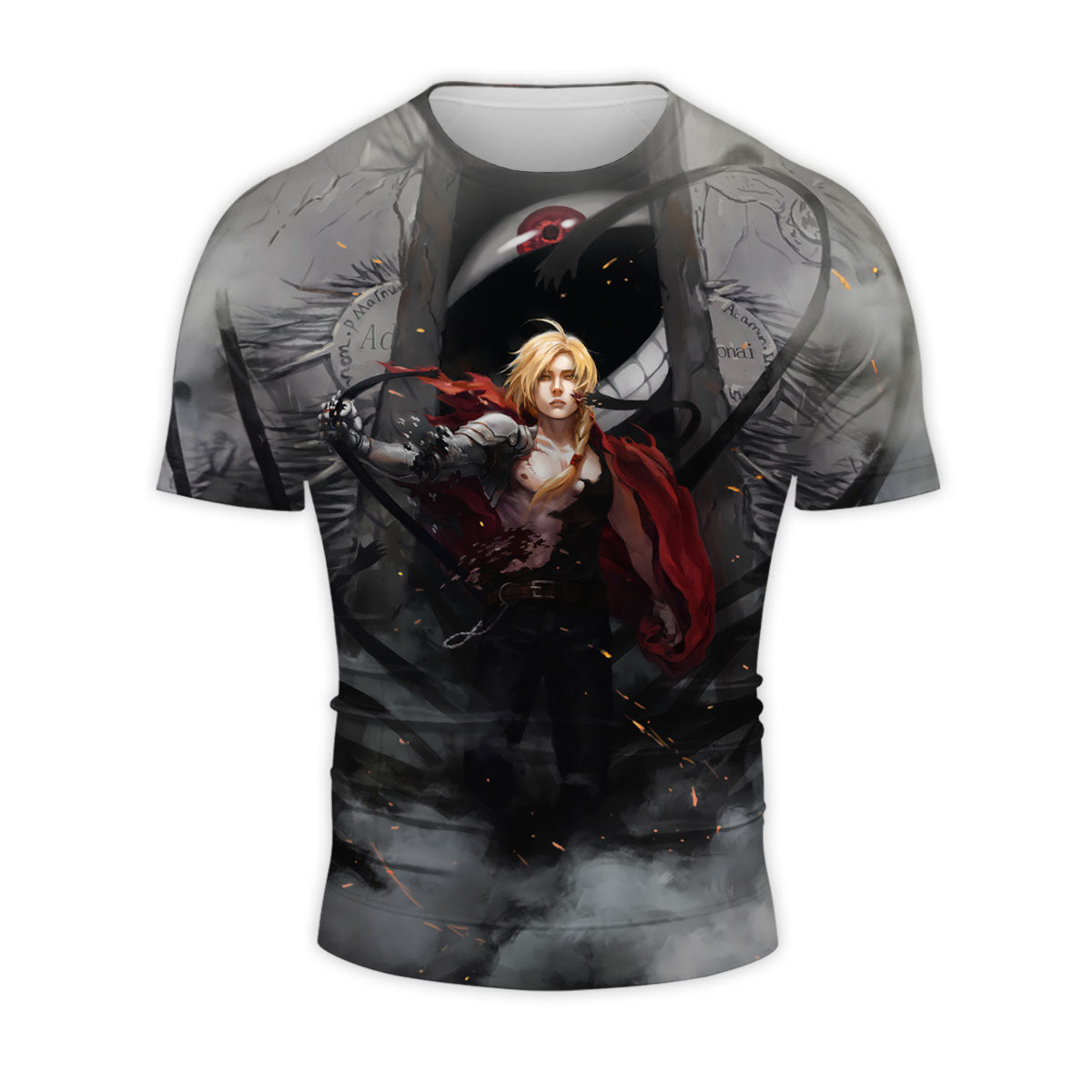 Fullmetal Alchemist Edward Elric Escaping Truth Gate Anime Apparel