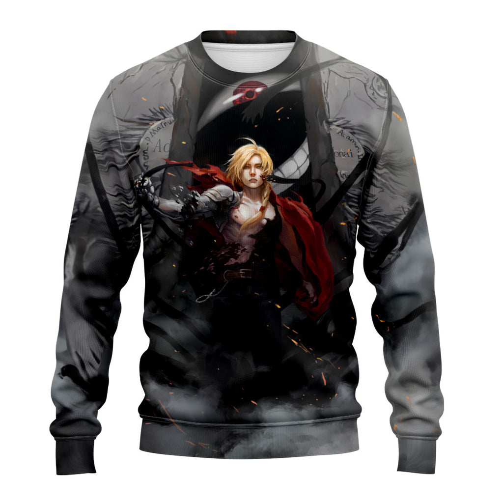 Fullmetal Alchemist Edward Elric Escaping Truth Gate Anime Apparel