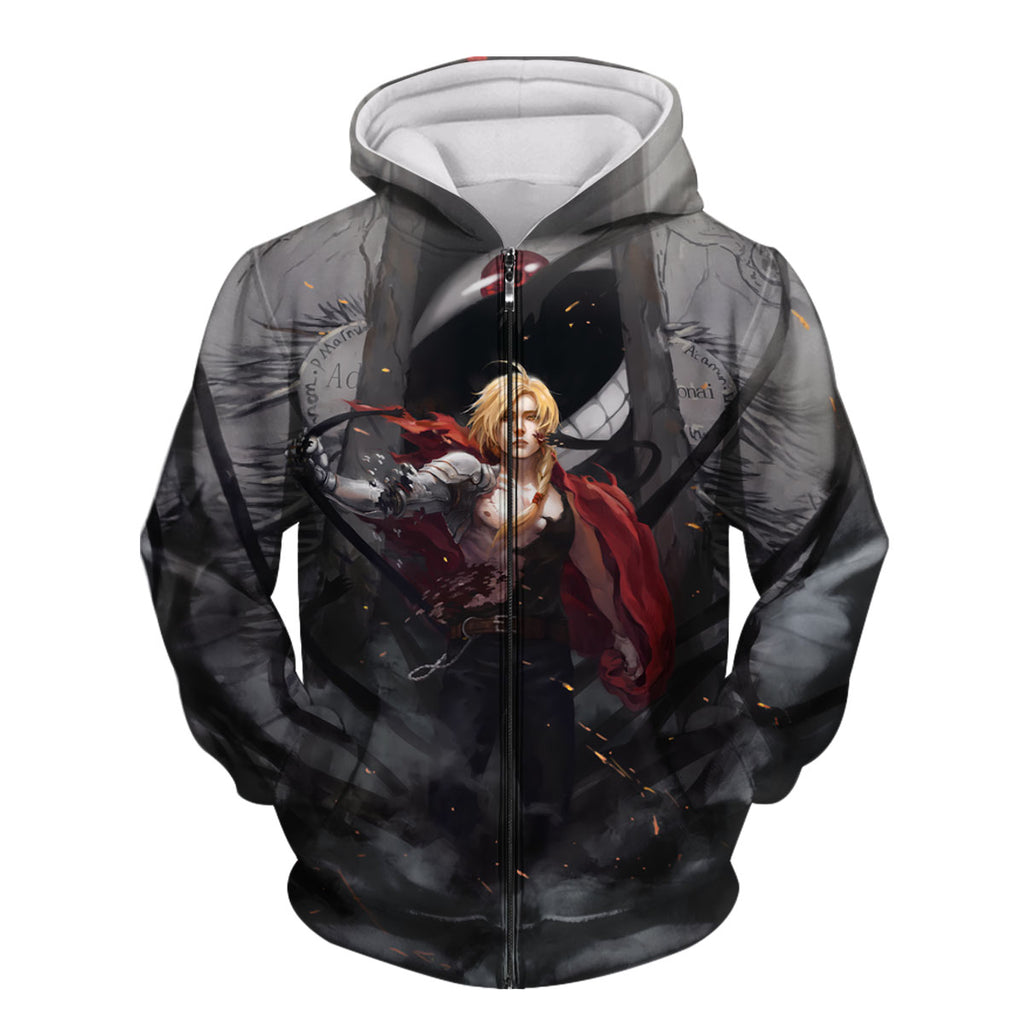 Fullmetal Alchemist Edward Elric Escaping Truth Gate Anime Apparel