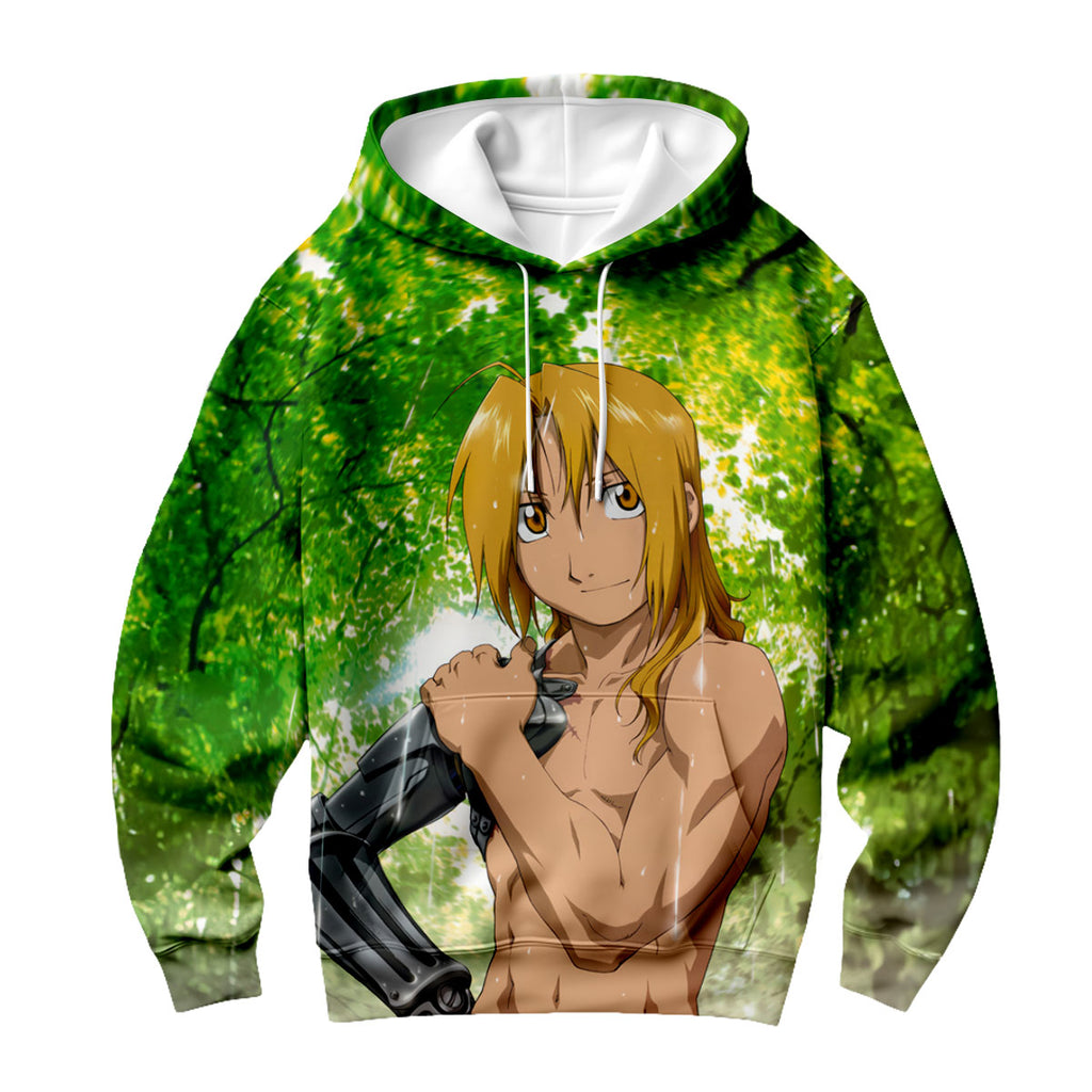Fullmetal Alchemist Edward Elric Forest Anime Apparel
