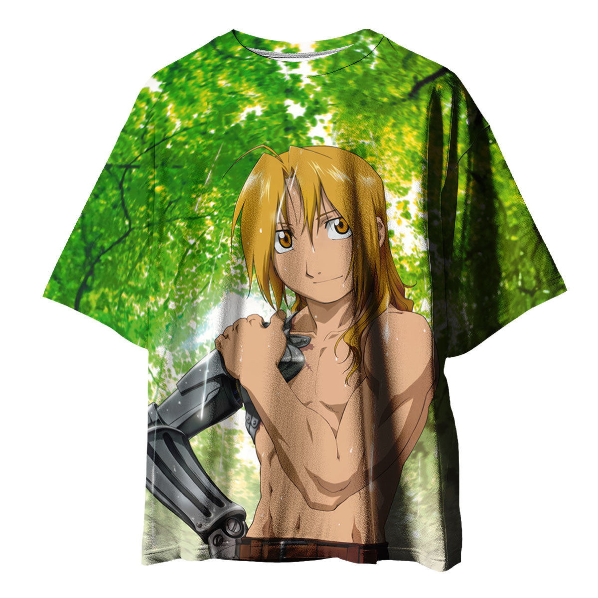 Fullmetal Alchemist Edward Elric Forest Anime Apparel
