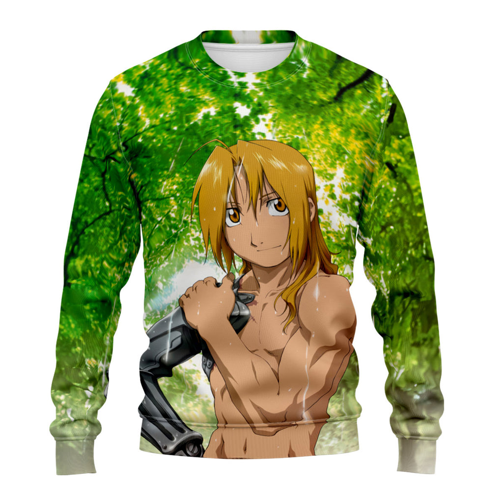 Fullmetal Alchemist Edward Elric Forest Anime Apparel