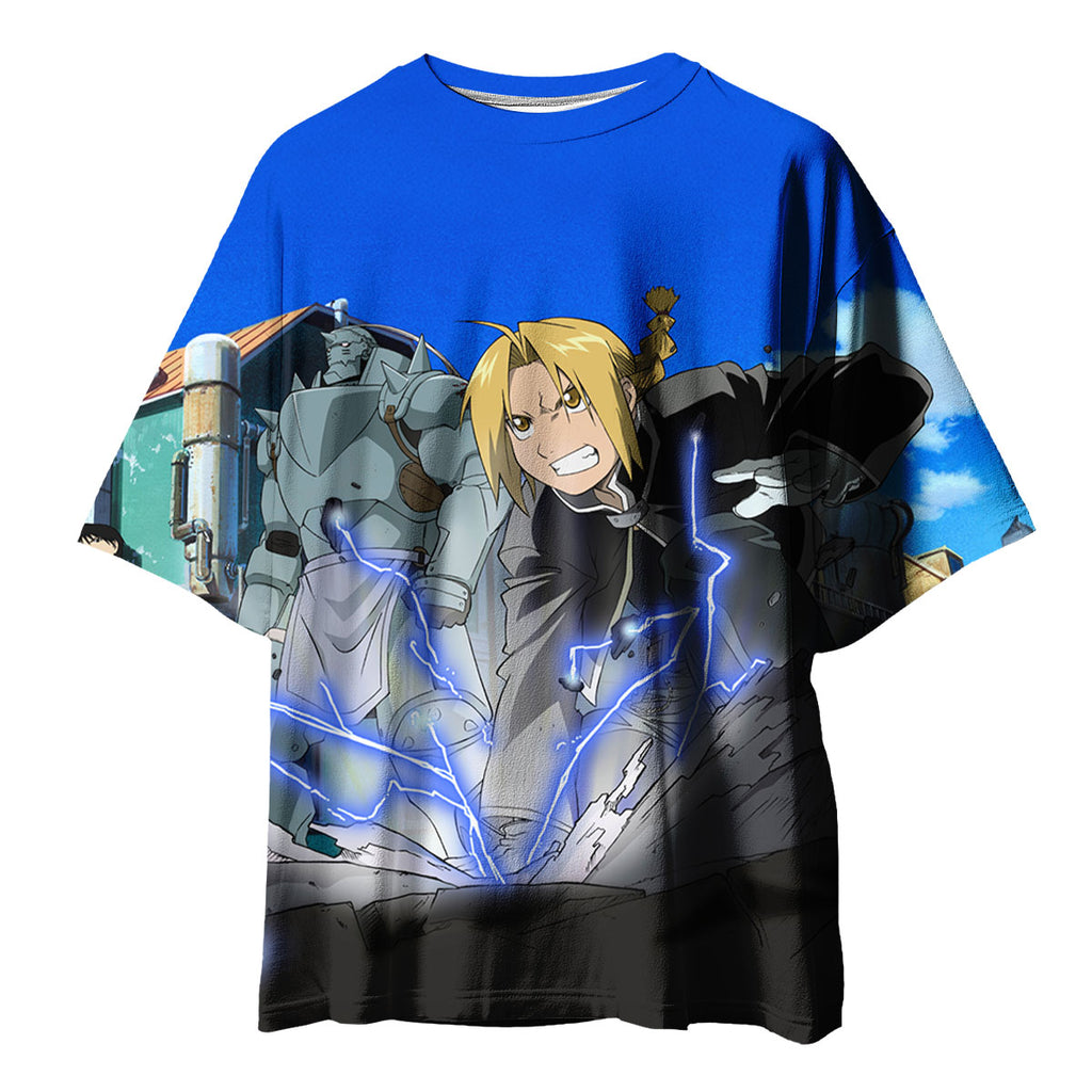 Fullmetal Alchemist Edward Elric Ground Alchemy Cast Anime Apparel