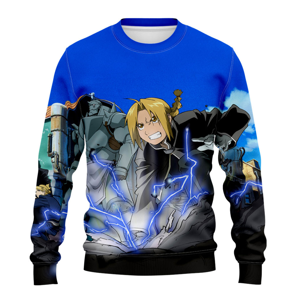 Fullmetal Alchemist Edward Elric Ground Alchemy Cast Anime Apparel