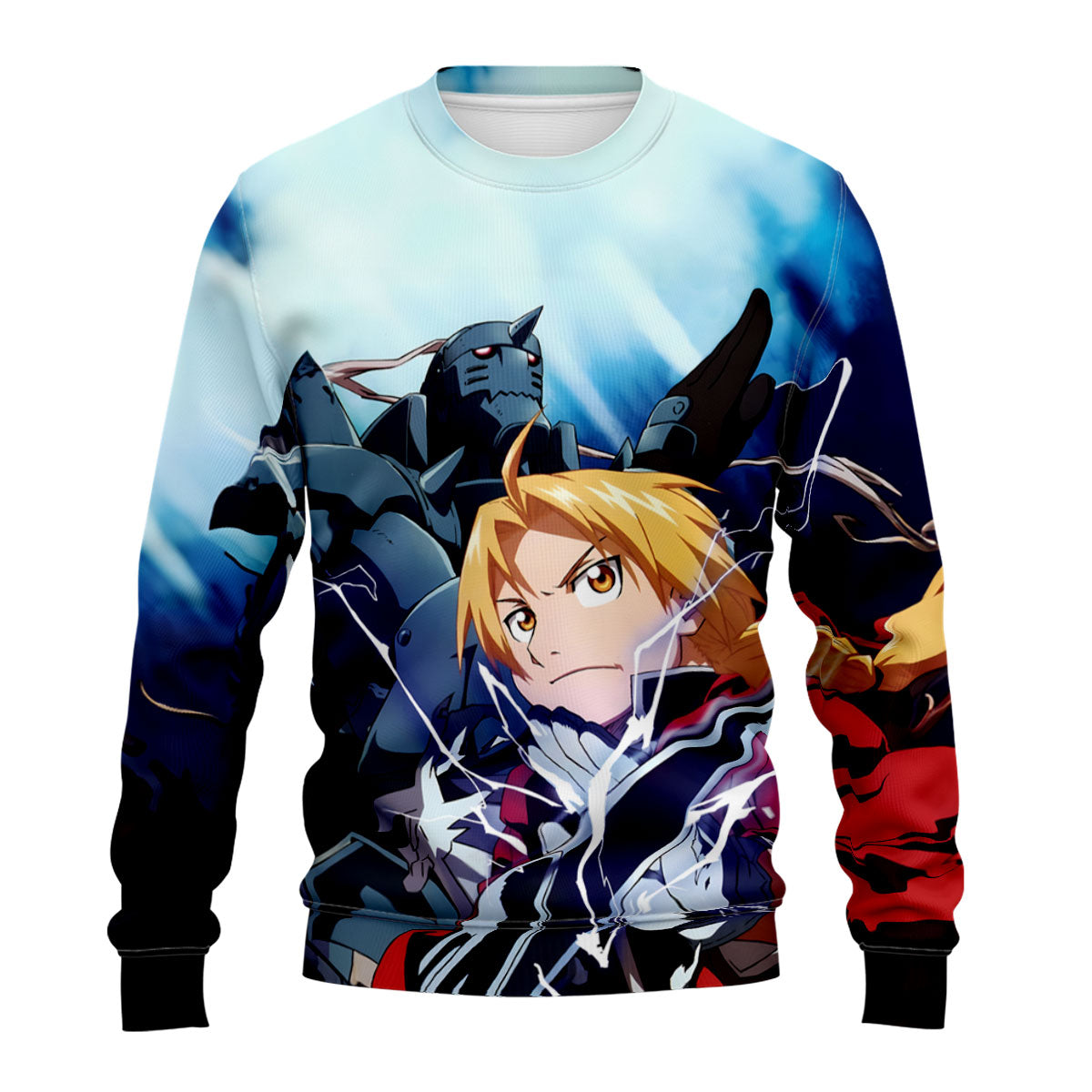 Fullmetal Alchemist Edward Elric Lightning Anime Apparel