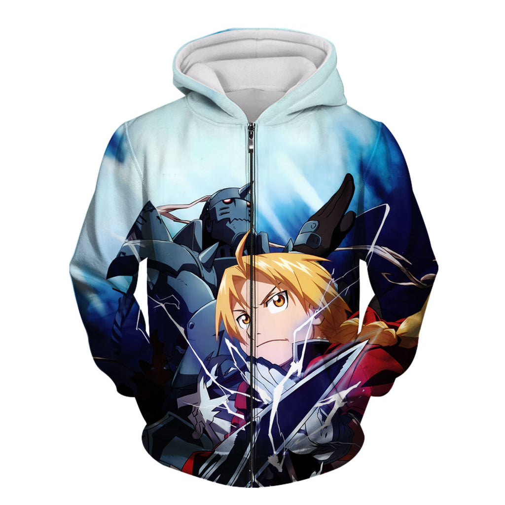Fullmetal Alchemist Edward Elric Lightning Anime Apparel