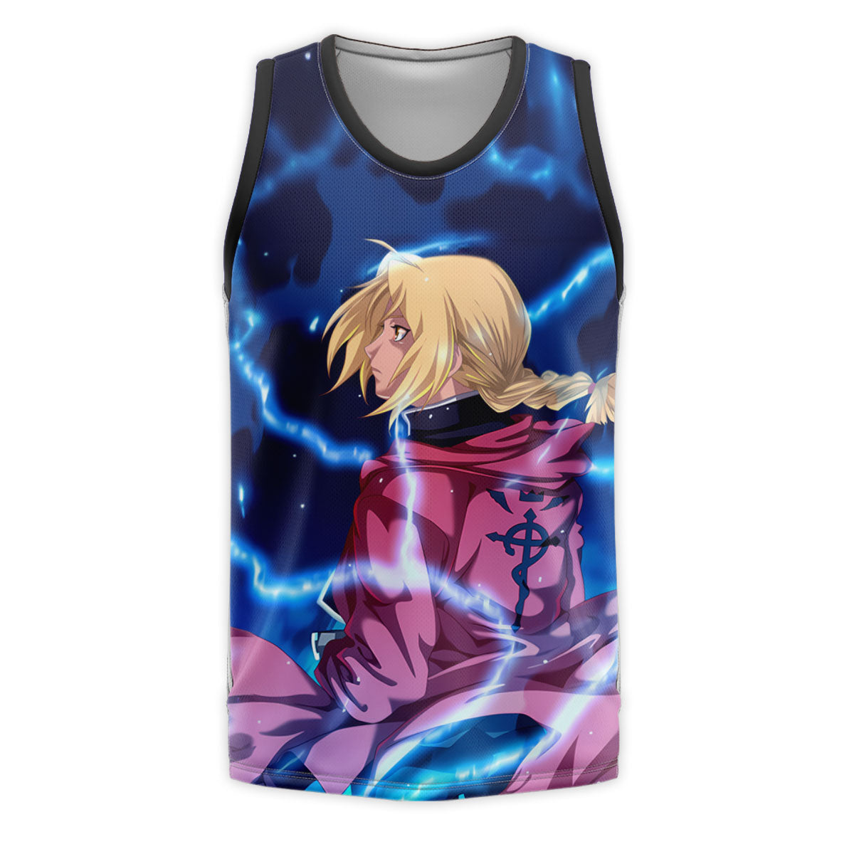 Fullmetal Alchemist Edward Elric Lightning Surge Anime Apparel