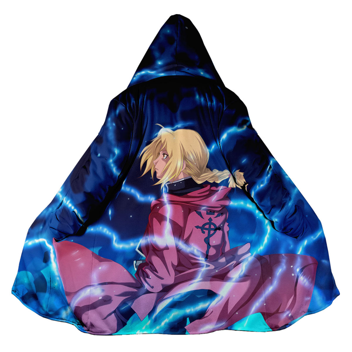 Fullmetal Alchemist Edward Elric Lightning Surge Anime Apparel