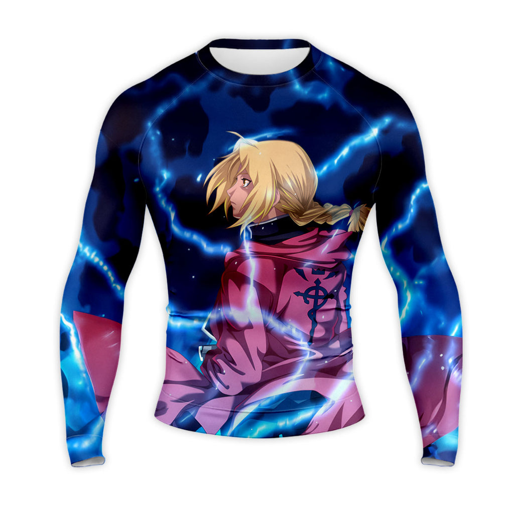 Fullmetal Alchemist Edward Elric Lightning Surge Anime Apparel