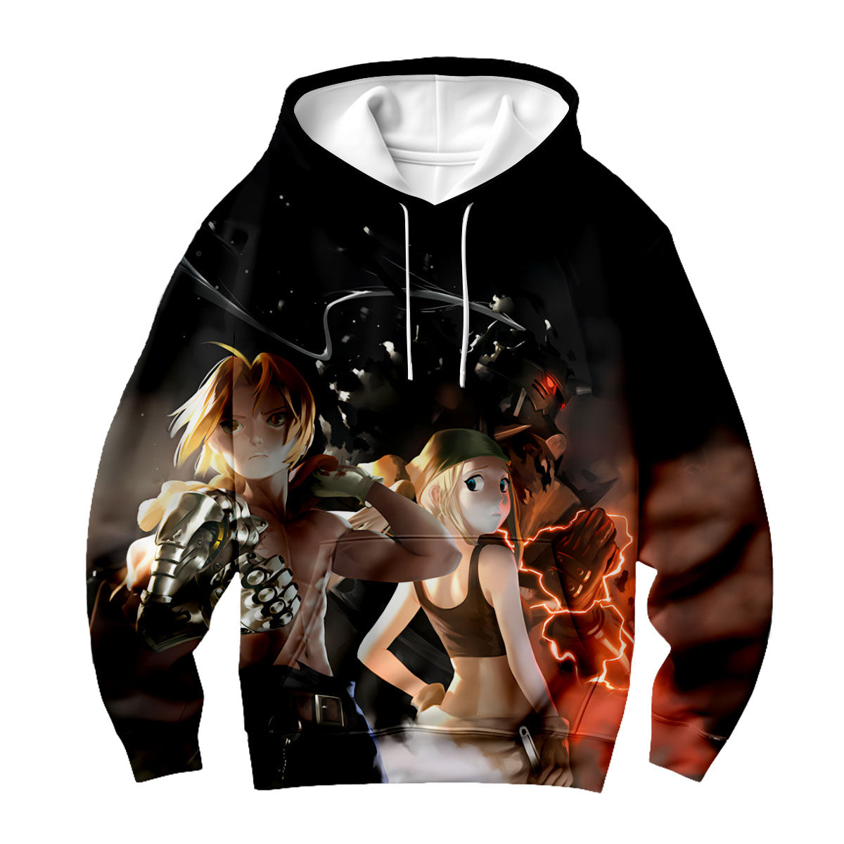 Fullmetal Alchemist Edward Elric Loyal Brother Anime Apparel