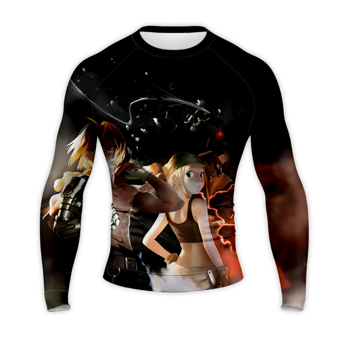 Fullmetal Alchemist Edward Elric Loyal Brother Anime Apparel