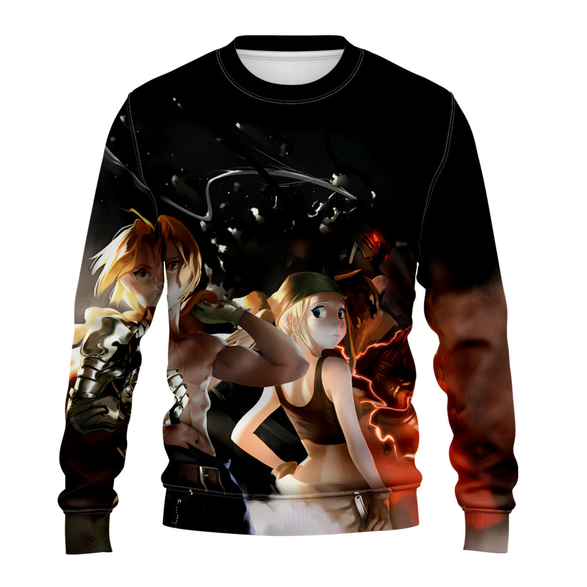 Fullmetal Alchemist Edward Elric Loyal Brother Anime Apparel