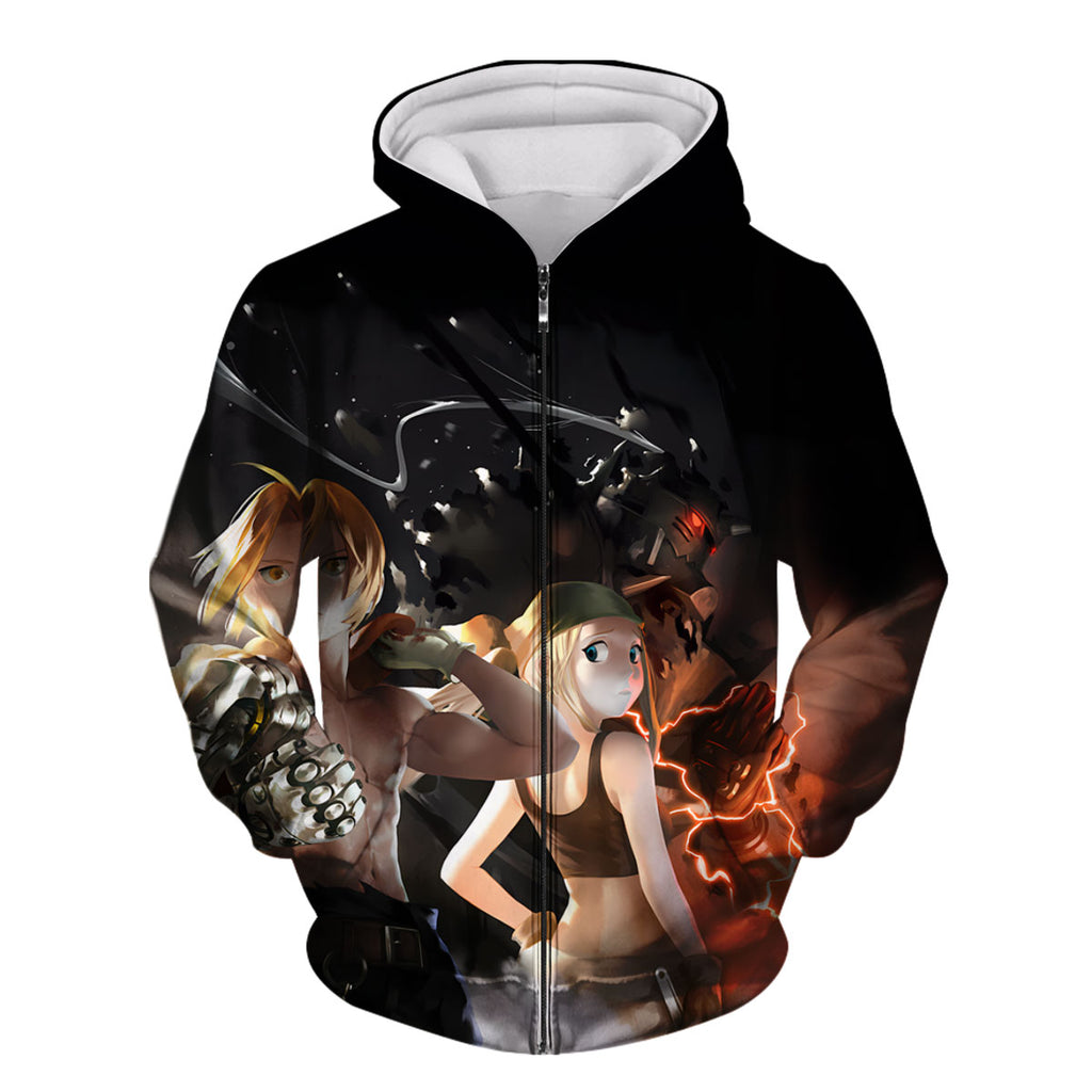 Fullmetal Alchemist Edward Elric Loyal Brother Anime Apparel