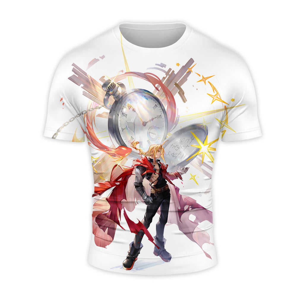 Fullmetal Alchemist Edward Elric Pocket Watch Painting Anime Apparel