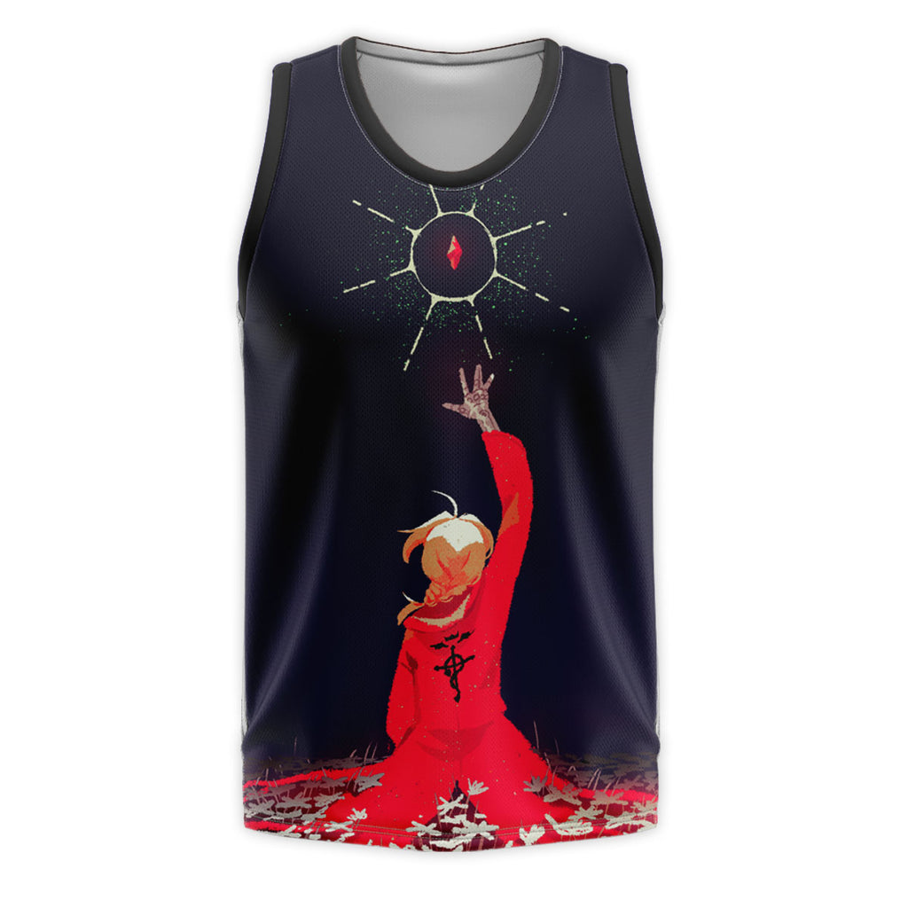 Fullmetal Alchemist Edward Elric Reaching Philosopher Stone Anime Apparel