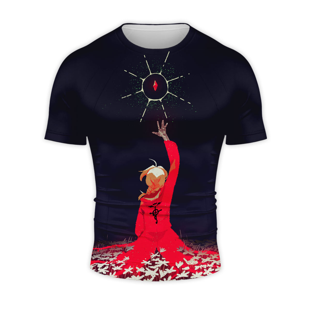 Fullmetal Alchemist Edward Elric Reaching Philosopher Stone Anime Apparel