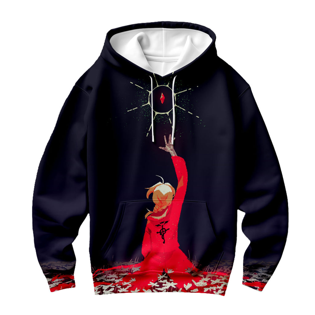 Fullmetal Alchemist Edward Elric Reaching Philosopher Stone Anime Apparel