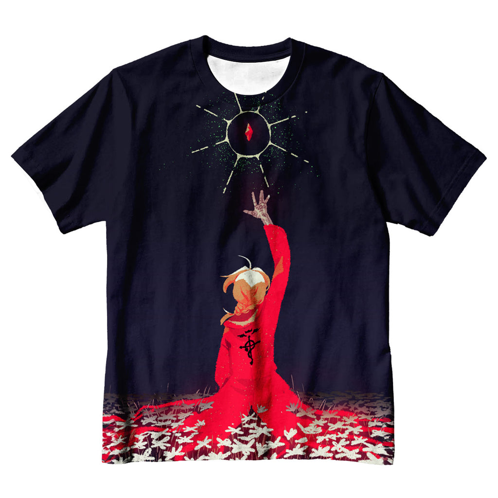Fullmetal Alchemist Edward Elric Reaching Philosopher Stone Anime Apparel