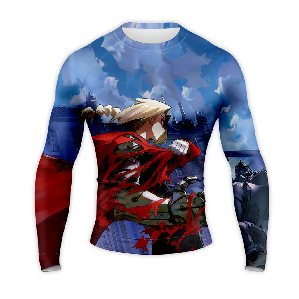 Fullmetal Alchemist Edward Elric Red Cloak Anime Apparel