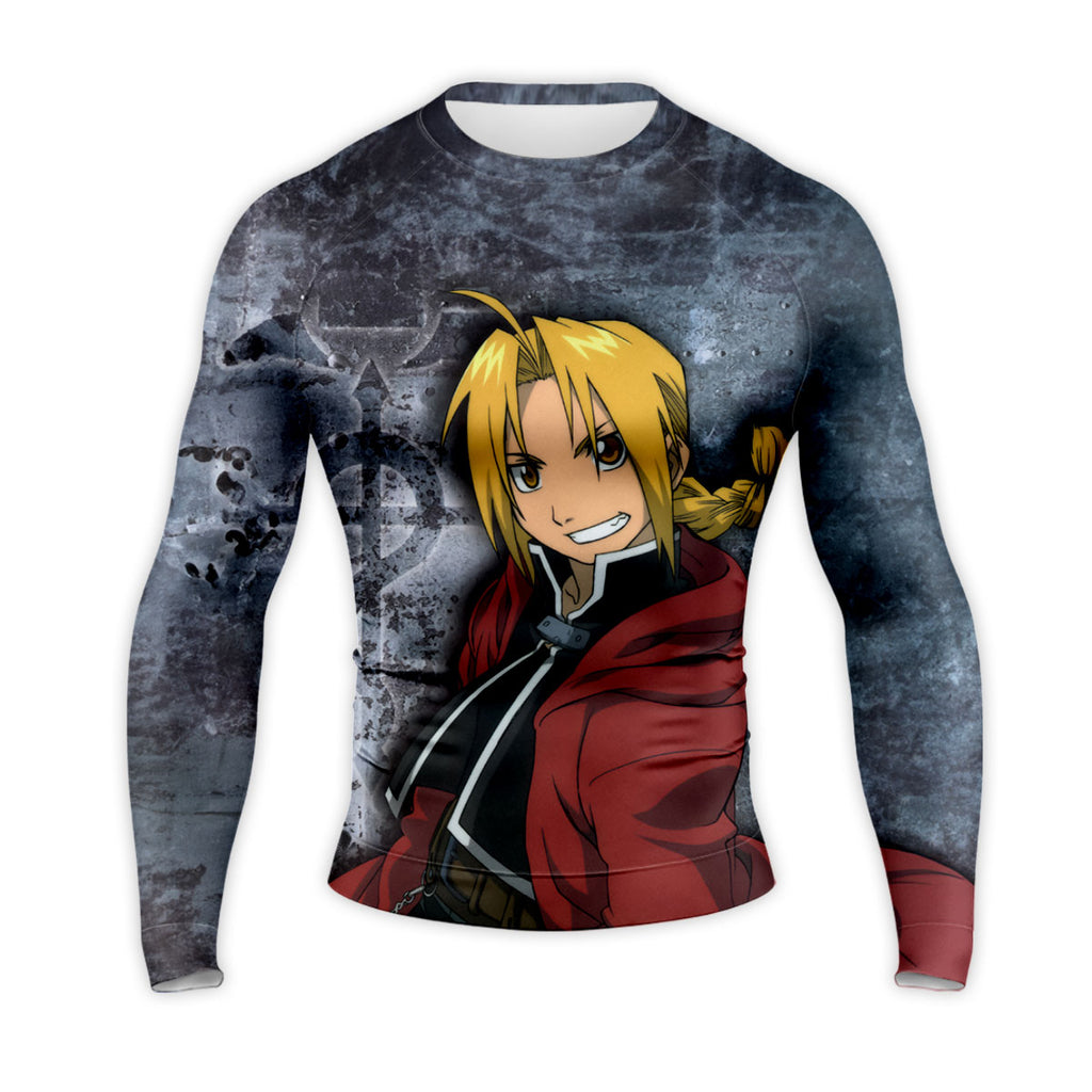 Fullmetal Alchemist Edward Elric Red Cloak Smile Anime Apparel