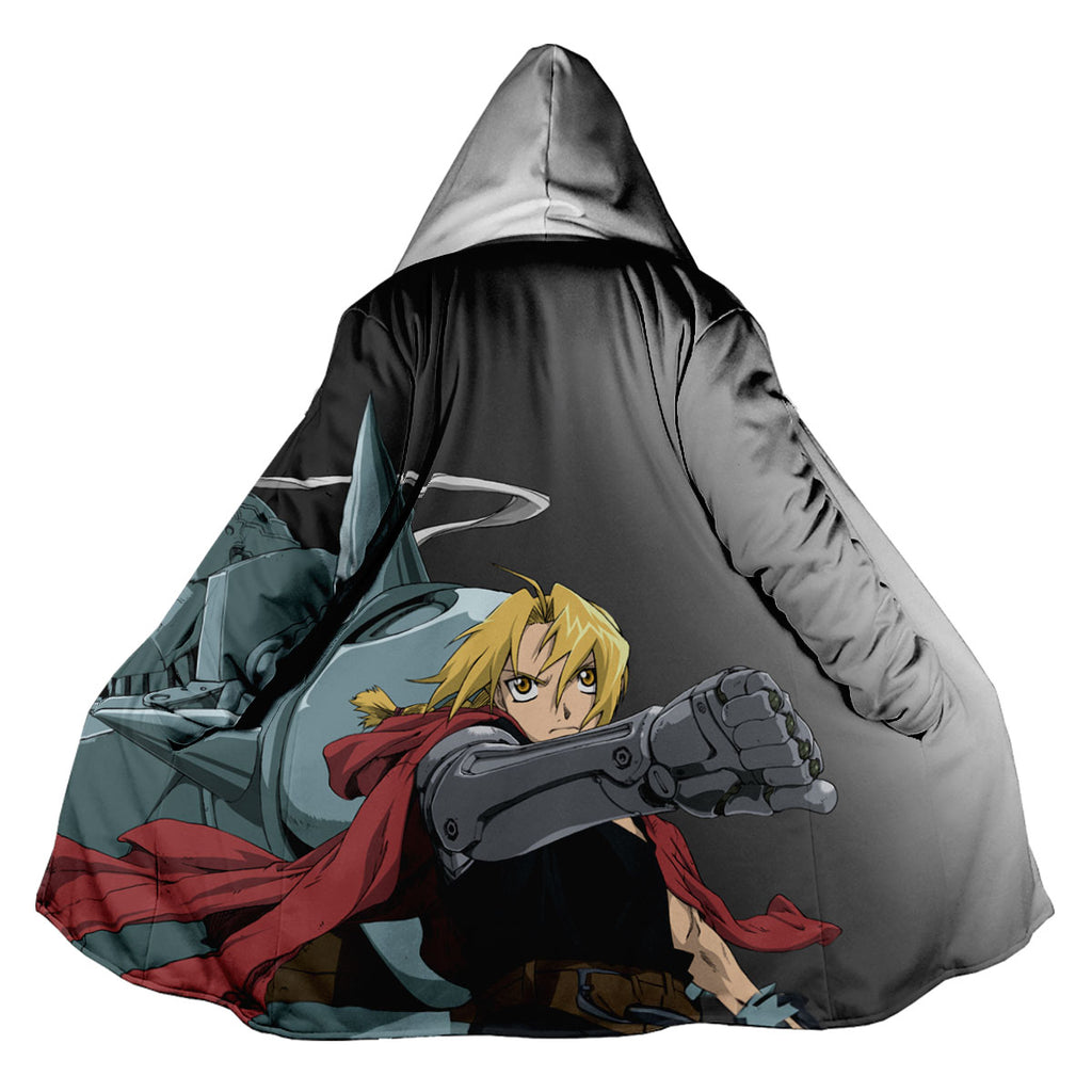 Fullmetal Alchemist Edward Elric Red Cloak Strike Anime Apparel