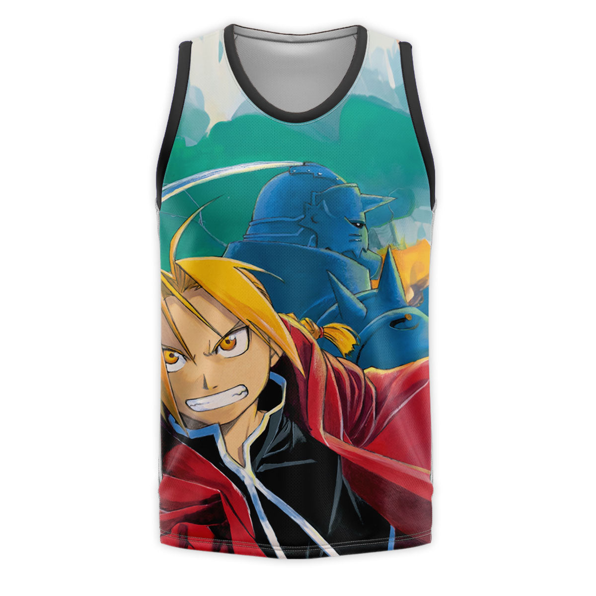Fullmetal Alchemist Edward Elric Red Coat Anime Apparel