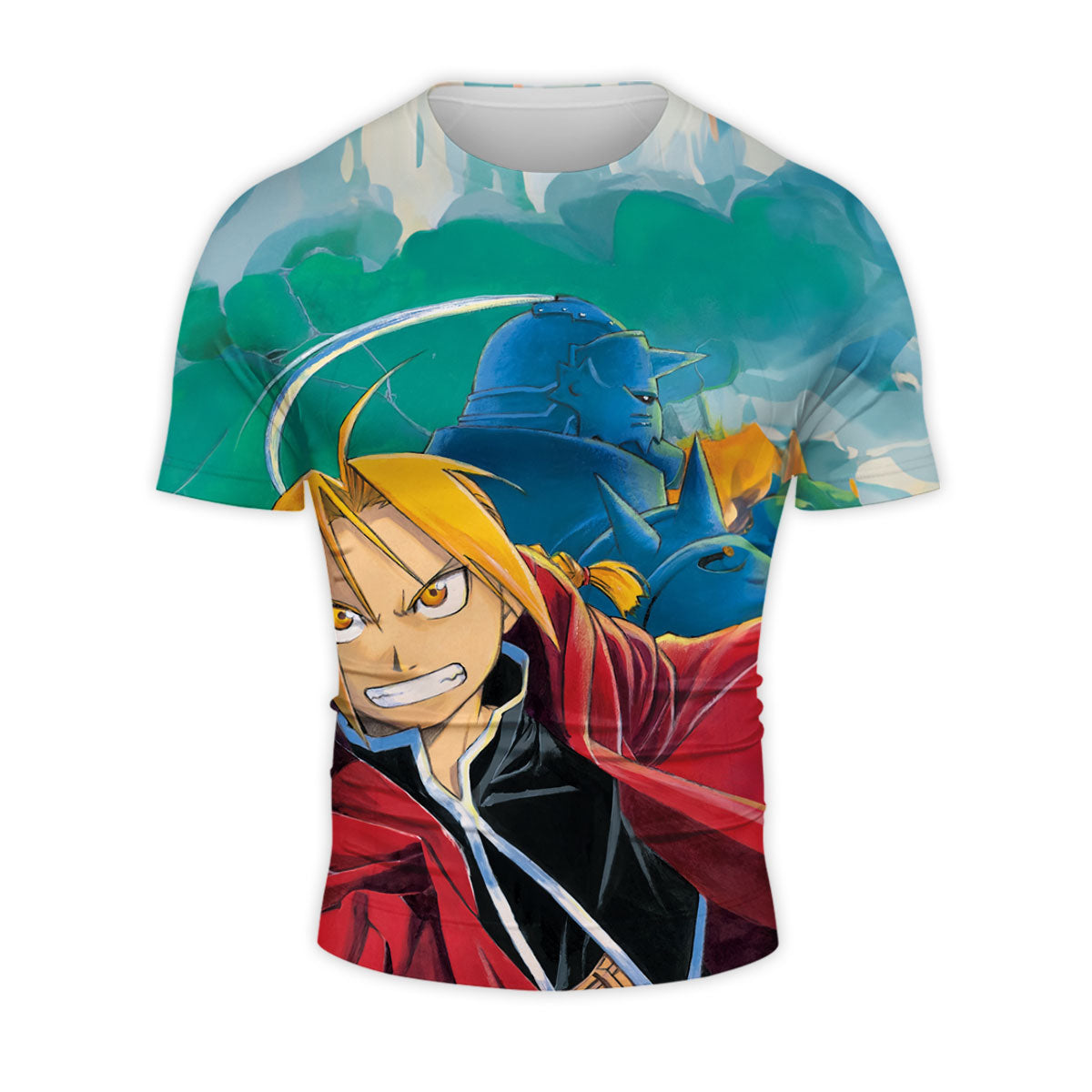 Fullmetal Alchemist Edward Elric Red Coat Anime Apparel