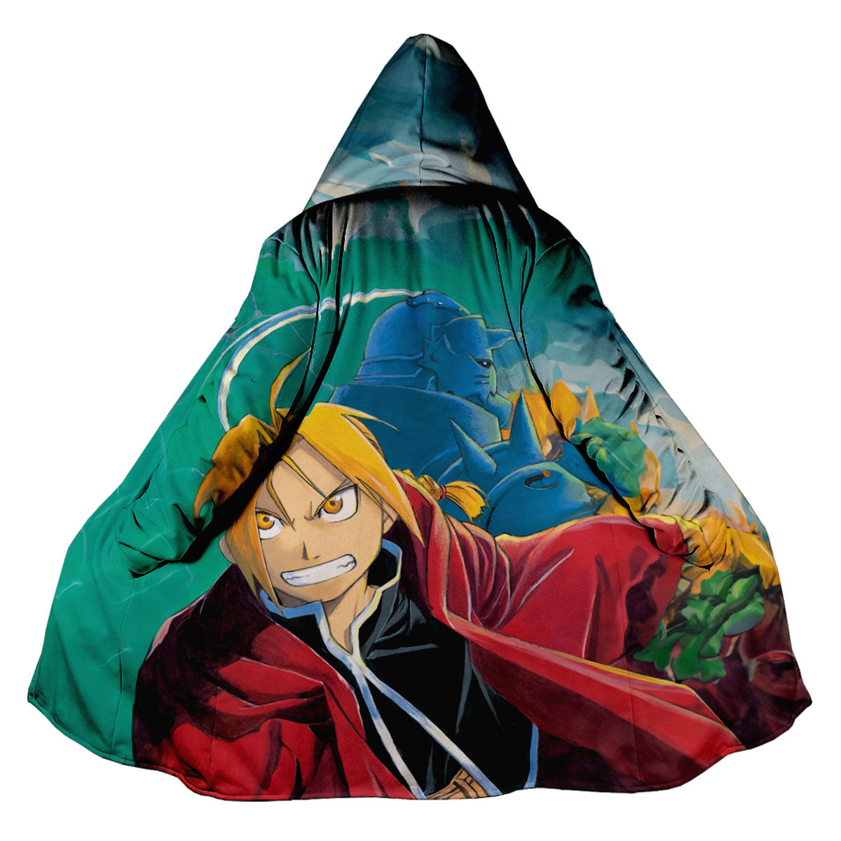 Fullmetal Alchemist Edward Elric Red Coat Anime Apparel