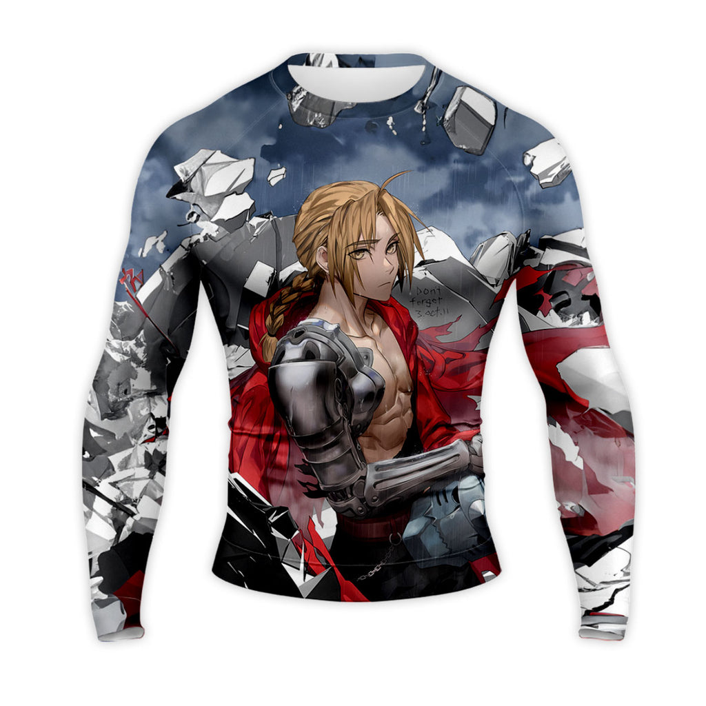 Fullmetal Alchemist Edward Elric Ruined Cityscape Anime Apparel