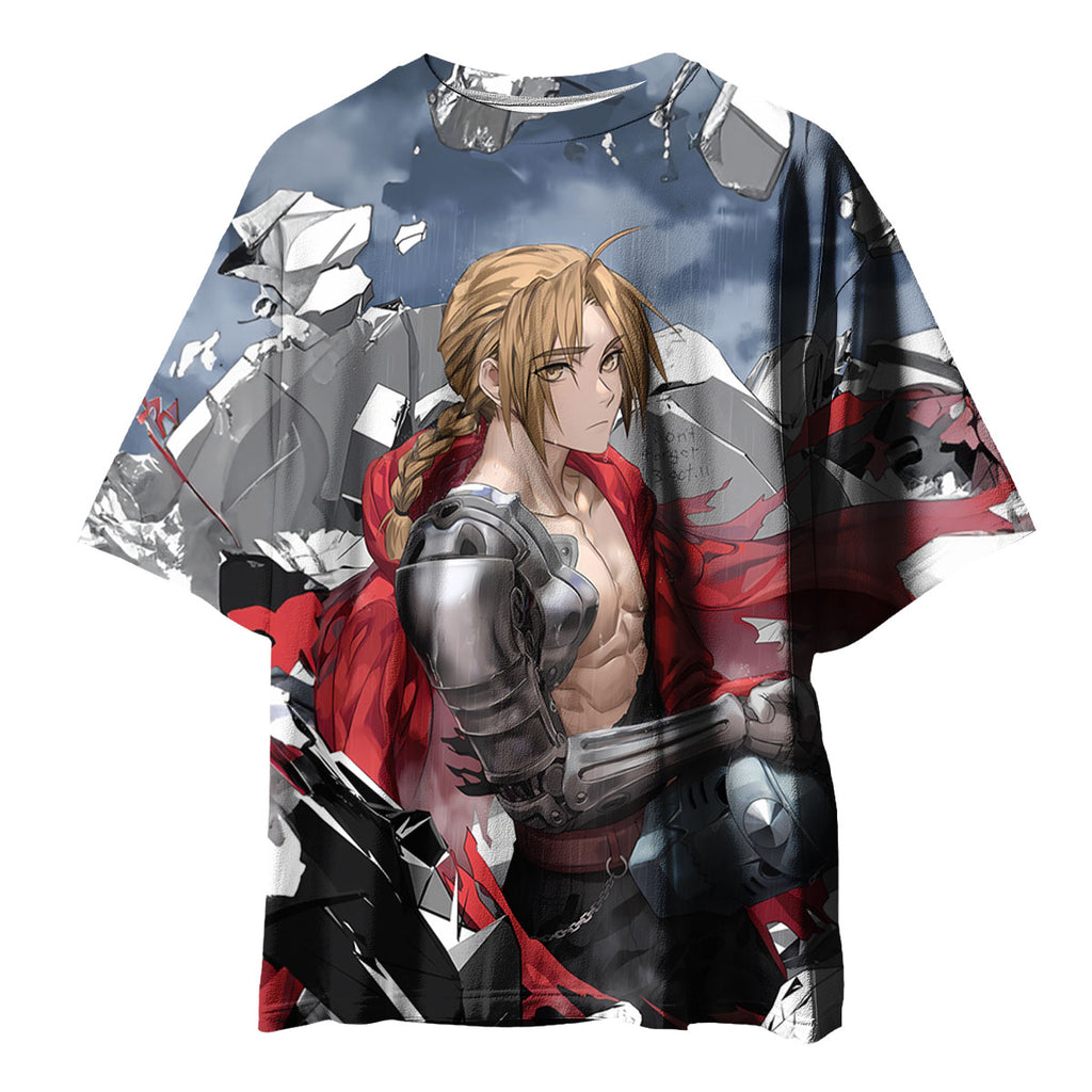Fullmetal Alchemist Edward Elric Ruined Cityscape Anime Apparel