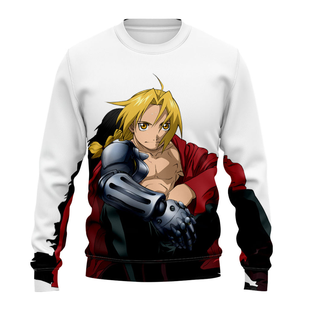 Fullmetal Alchemist Edward Elric Seated Anime Apparel