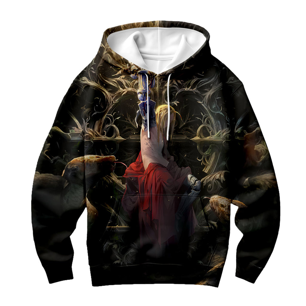 Fullmetal Alchemist Edward Elric Serpent Throne Anime Apparel